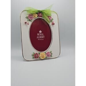 Royal Albert Old Country Roses Porcelain Photo Frame 6" x 4" Photo Sz Floral